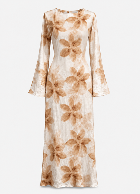 Saphirblüten Kleid