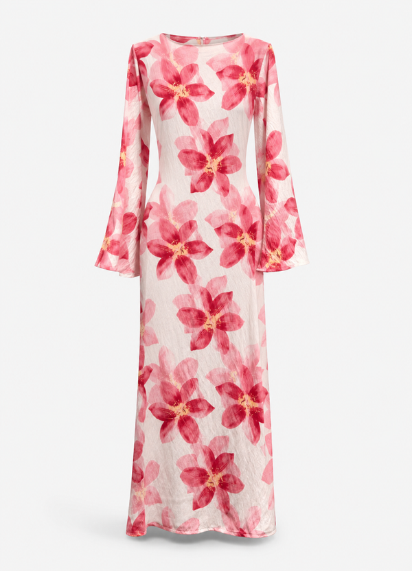 Saphirblüten Kleid