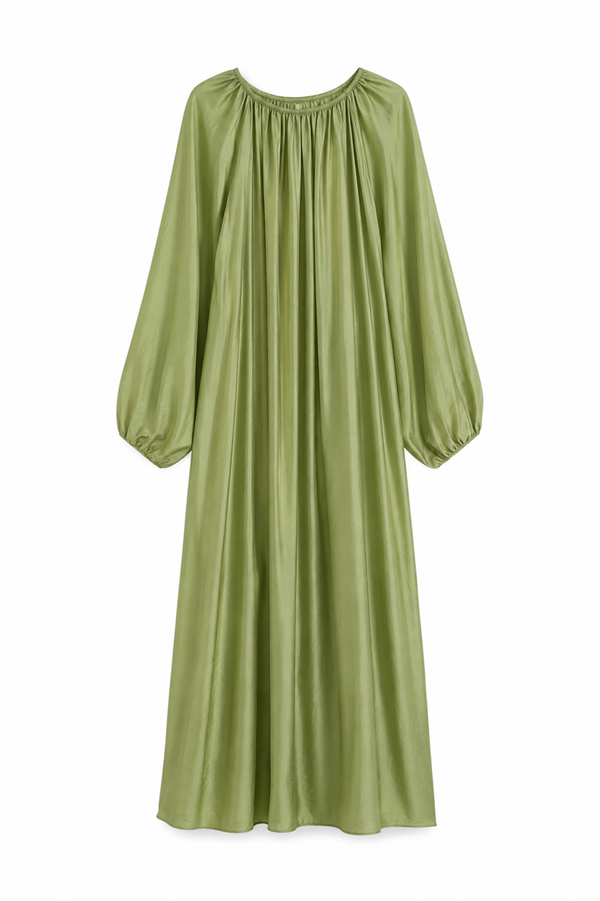 Oversize Kleid mit Ballonärmeln