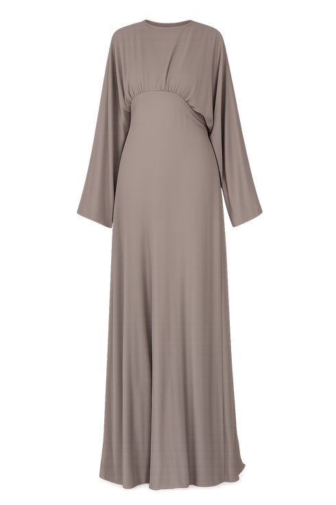 Tailliertes Maxikleid