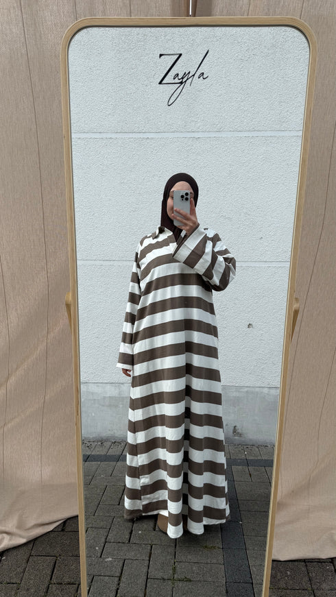 Streifen Kleid