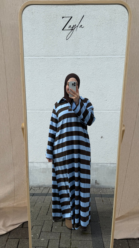 Streifen Kleid