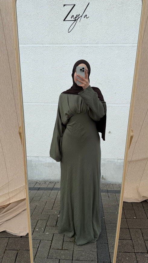 Tailliertes Maxikleid