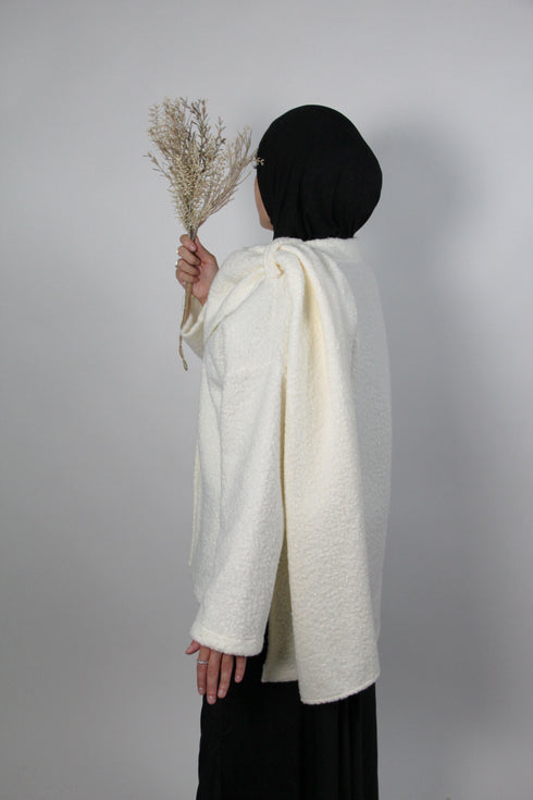 NAYLA Mantel mit Schal