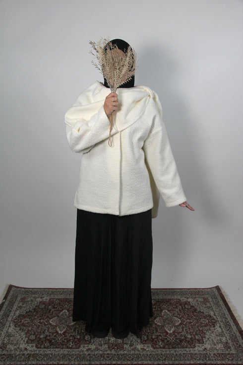 NAYLA Mantel mit Schal